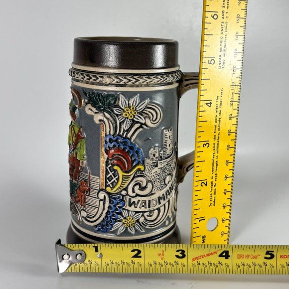 Vintage Original Gerzit Gerz Beer Stein Mug Collectible Barware Germany - Picture 13 of 14